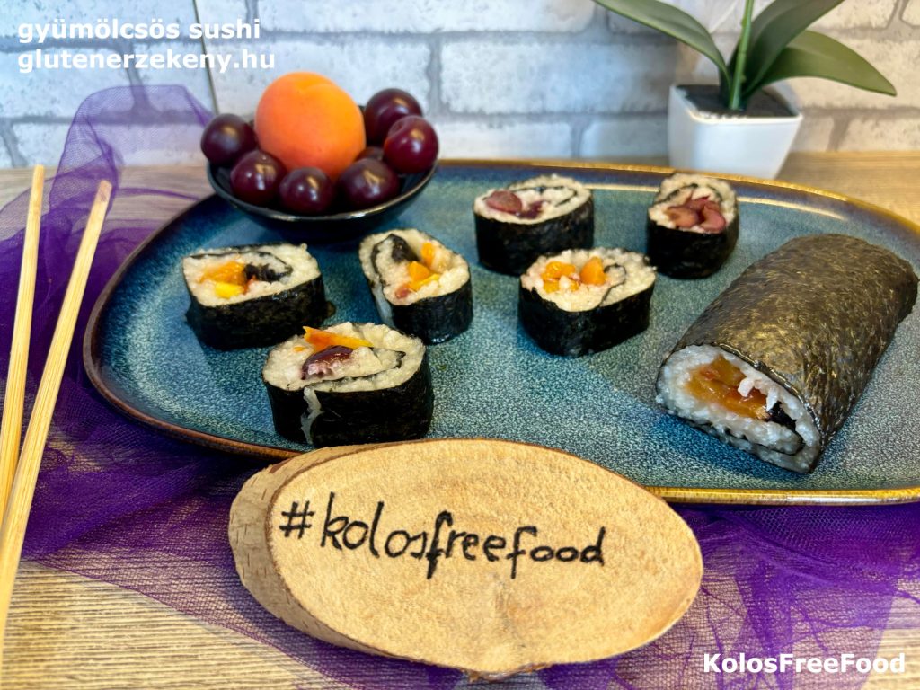 gluténmentes sushi recept