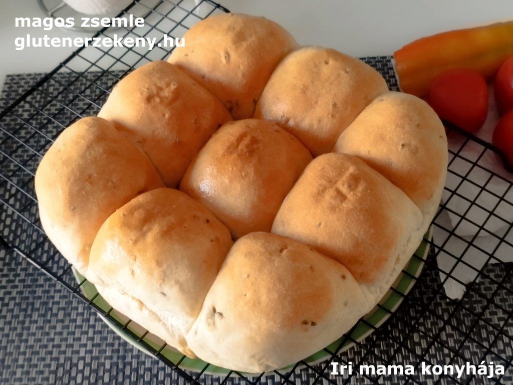 gluténmentes zsemle recept