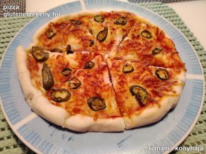 gluténmentes pizza recept