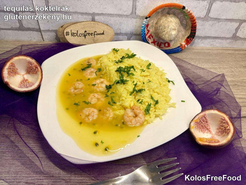 gluténmentes tequilás koktélrák recept