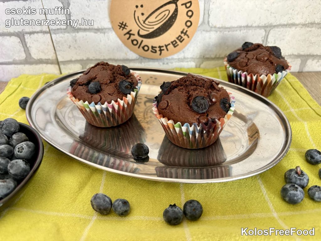 gluténmentes csokis muffin recept