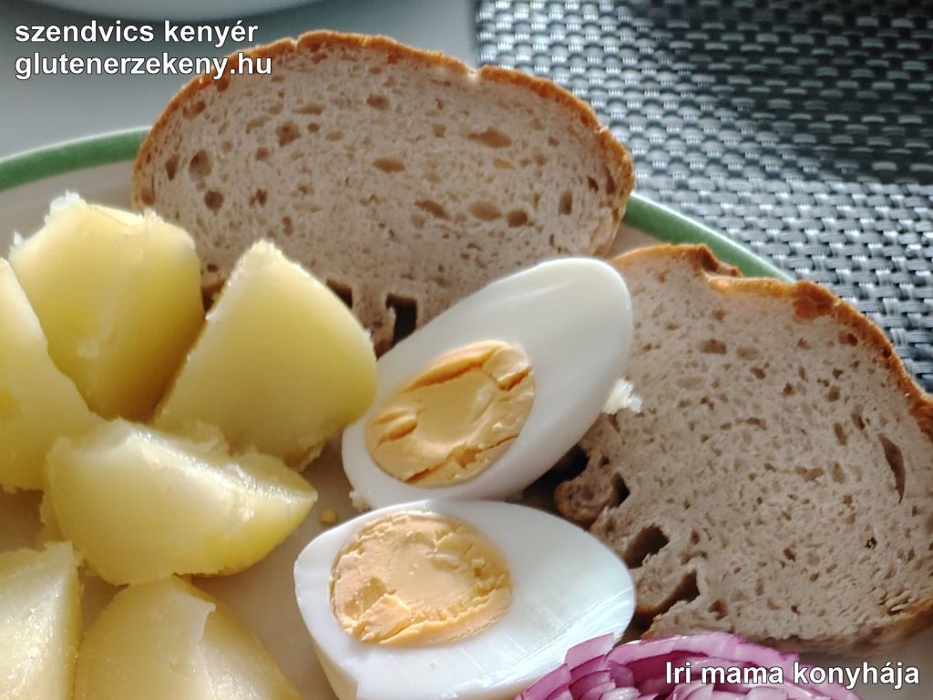 gluténmentes szendvics kenyér recept