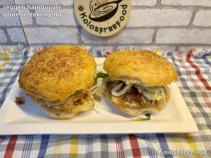 gluténmentes reggeli hamburger recept