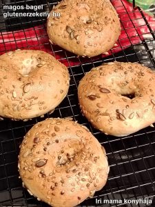 magos bagel recept gluténmentesen