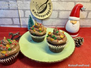 gluténmentes narancsos cupcake recept