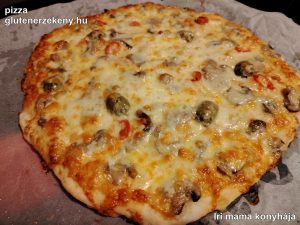 gluténmentes pizza recept