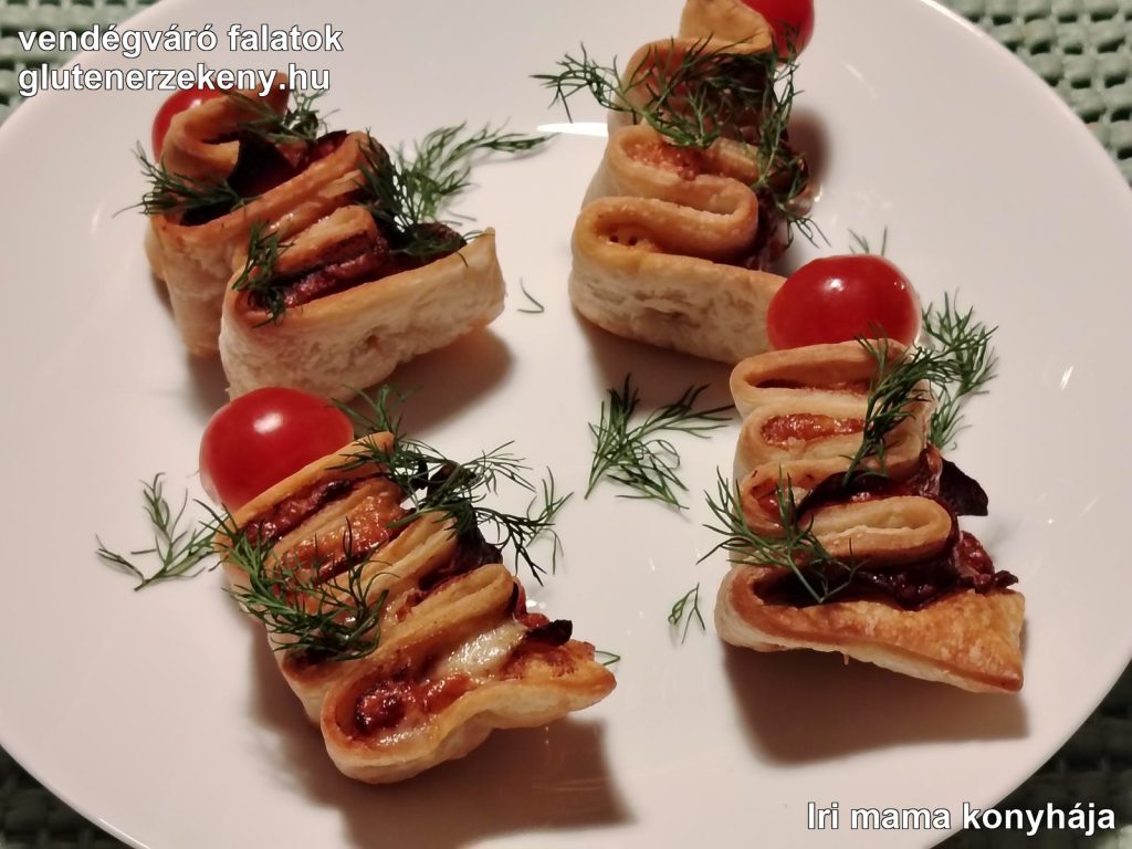 gluténmentes vendégváró falatok recept