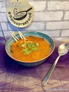 tom yam leves recept gluténmentesen