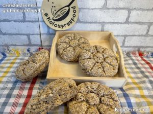 gluténmentes császárzsemle recept