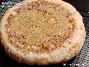 gluténmentes sajtos lepény kenyér recept