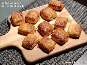 gluténmentes sajtos pogácsa recept