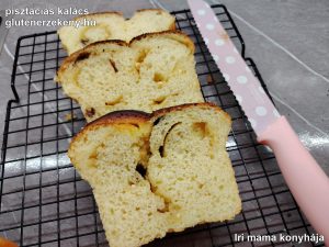 gluténmentes pisztáciás kalács recept
