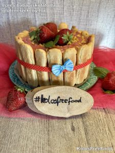 epres babapiskótatorta recept gluténmentesen