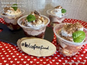 gluténmentes fekete erdő pohárdesszert recept